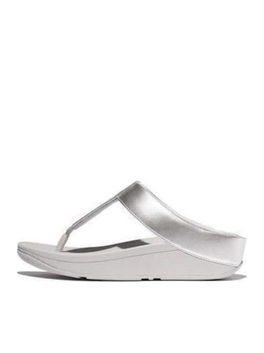 Leather Women's Silver Sandals