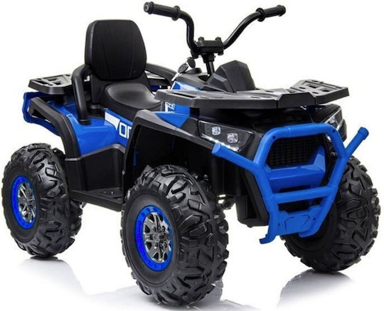 Kids Electric 4 Wheel Motorcycle 12 Volt Blue for Ages 3+