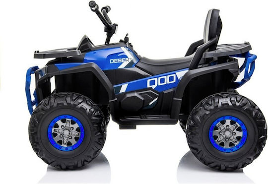 Kids Electric 4 Wheel Motorcycle 12 Volt Blue for Ages 3+