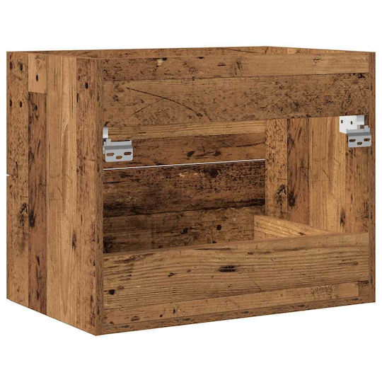 vidaXL Bench Without Sink M60xD38.5xH48cm Old Wood