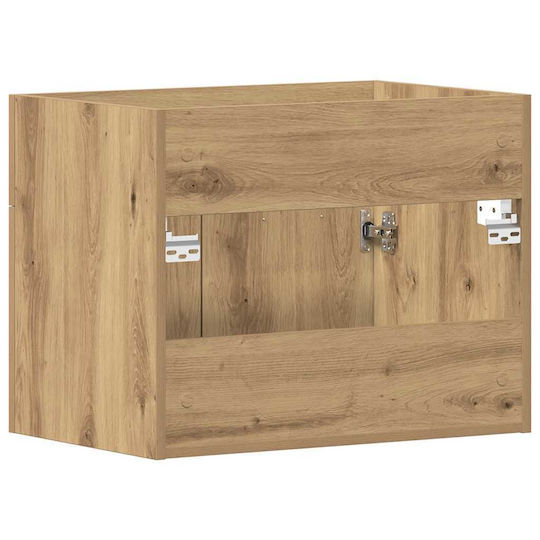 vidaXL Плот Без Мивка 60x38.5x46cm Артисан Дъб