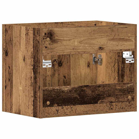 vidaXL Bench Without Sink M60xL38.5xH46cm Old Wood