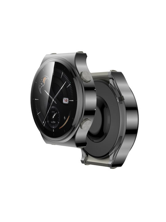 Electroplated Θήκη Σιλικόνης σε Γκρι χρώμα για το Huawei Watch GT 2 Pro