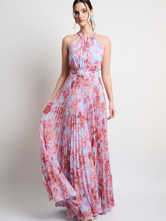 Summer Maxi Dress for Wedding / Christening Light Blue