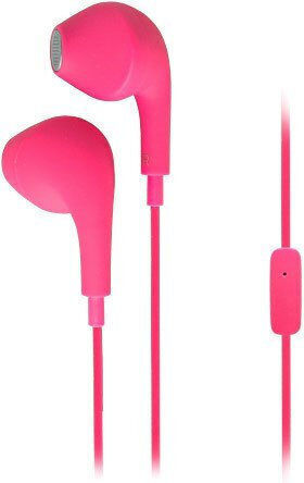 Crypto EF-200 Earbuds Handsfree με Βύσμα 3.5mm Ροζ