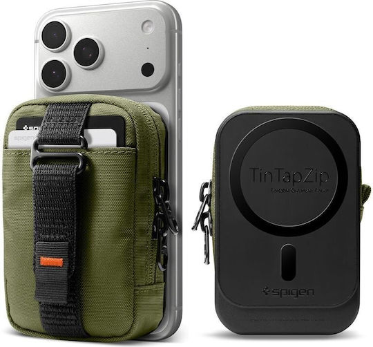 Spigen MagSafe Husa Pentru Carduri TintapZip MagSafe Verde