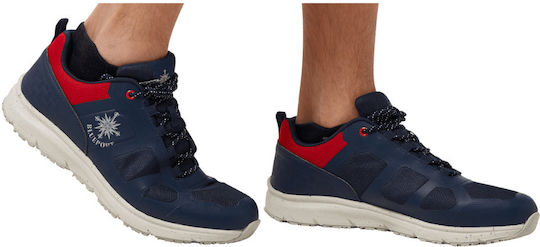 Blueport Grip Waterproof Blue Red Shoes