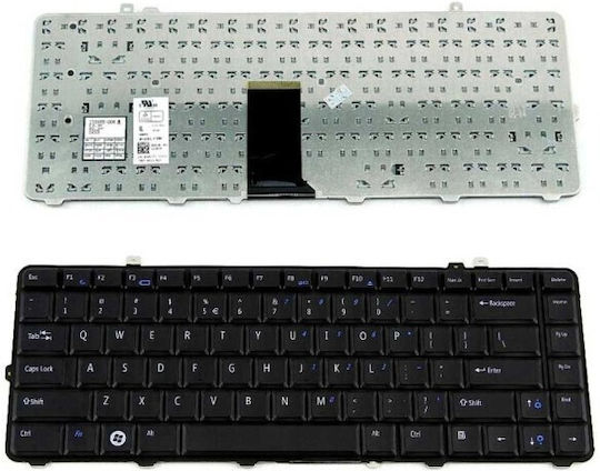 Πληκτρολόγιο Laptop για Studio 1535 με Πλαίσιο και Διάταξη Αγγλικά (US) σε Μαύρο χρώμα KEY-037