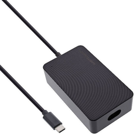 LC-Power USB-C Universal Φορτιστής Laptop 90W με Αντάπτορα Τροφοδοσίας