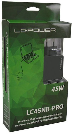 LC-Power Universal Încărcător Laptop 45W 20V 2.43A fără Cablu de Alimentare