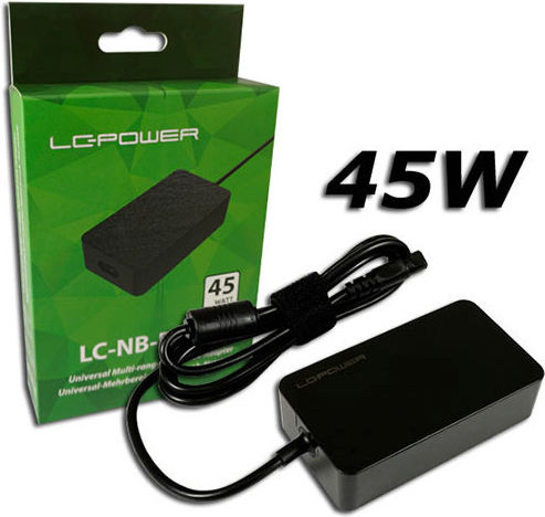 LC-Power Universal Încărcător Laptop 45W 20V 2.43A fără Cablu de Alimentare