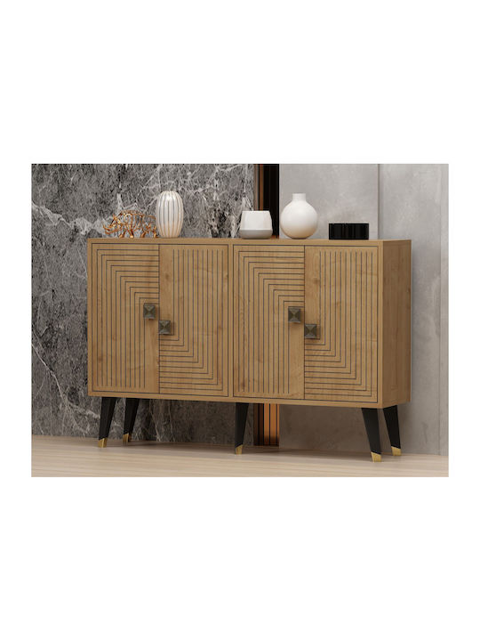 Μπουφές Ξύλινος Ζαφείρι 120x30x80cm
