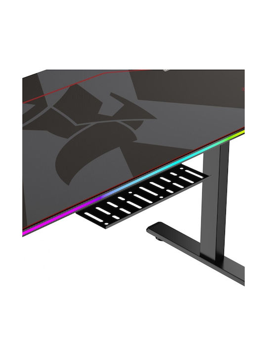 Birou De Jocuri Electric Carbonpro Din Lemn Carbon-pro Cu Picioare Metalice Și Înălțime Reglabilă 75x45x73cm