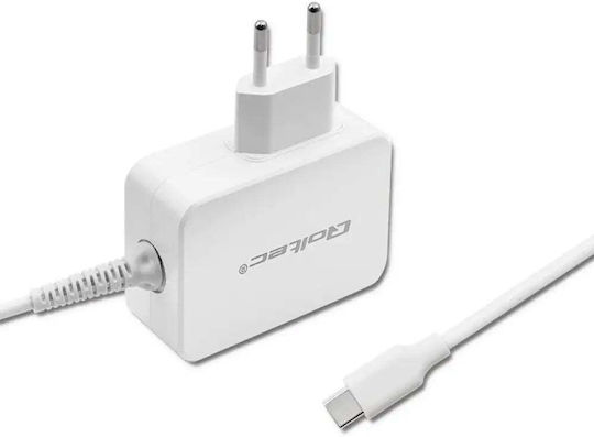 Qoltec USB-C Universal Laptop Charger 65W 5V 25A with Power Adapter