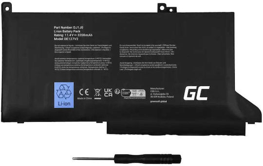 Green Cell Compatible Battery for Dell Latitude with 2700mAh