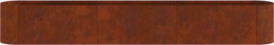 vidaXL Metallic Red Flower Pot 280x40x40cm