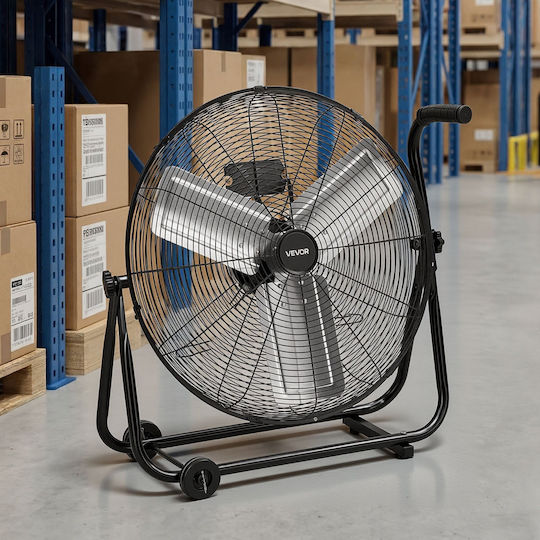 Vevor JYLSFS24YCWWQEVXX001V2 Επαγγελματικός Ανεμιστήρας Δαπέδου Διαμέτρου 60.96cm