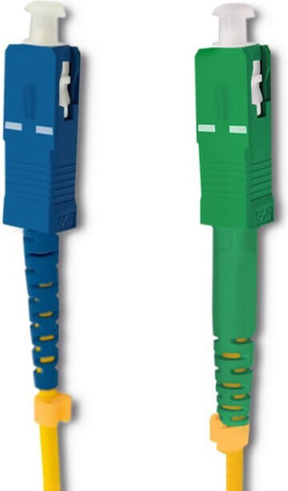 Qoltec Optical Fiber Cable 3m Yellow