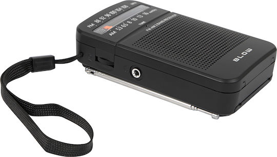AM RA20 Radio Portabil cu Baterie Negru