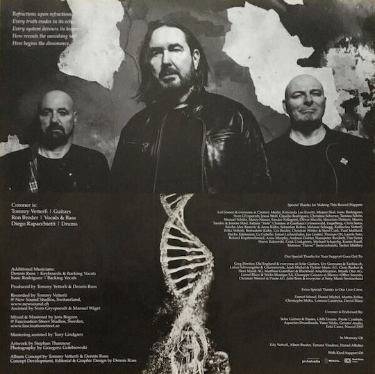 Coroner Dissonance Theory Vinyl