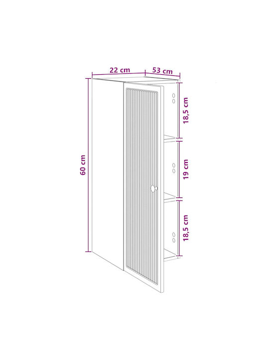 Λευκό 33x34.5x90εκ.