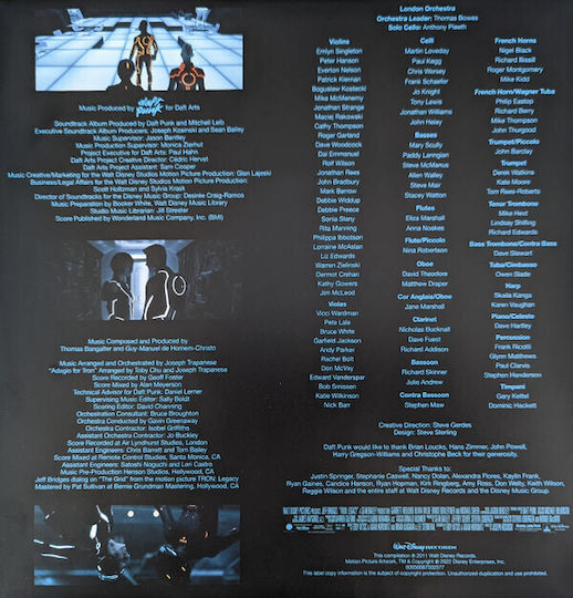 Daft Punk Tron Legacy Vinyl Edition Motion Picture Soundtrack Vinyl