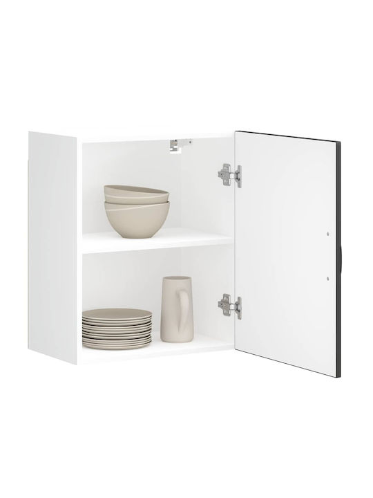 Kalmar Eck-Küchenschrank Wand Schwarz 50x31x60cm