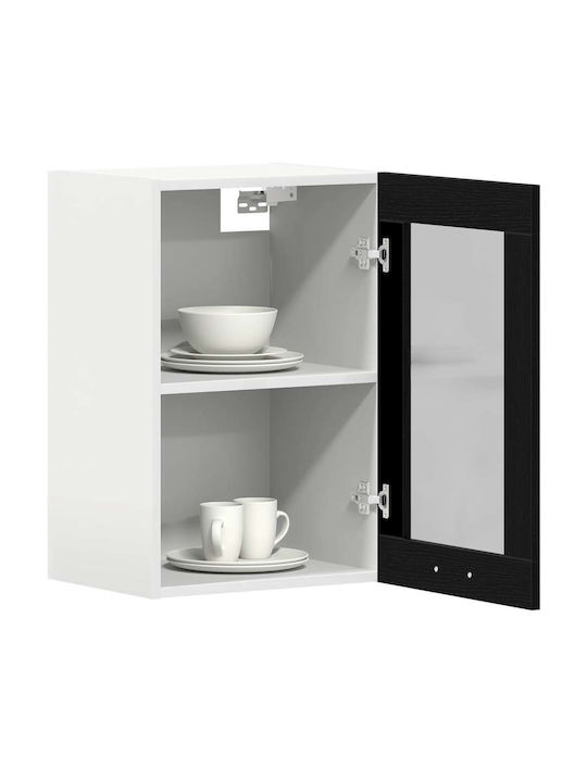 Schwarzer Küchenschrank 40x31x60cm