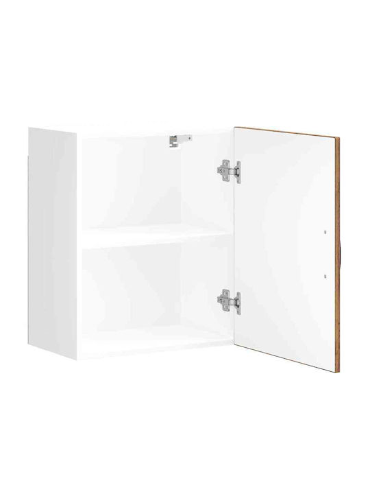 Kalmar Küchenschrank Set Wand- und Bodenmontage Alt Holz 50x31x60cm
