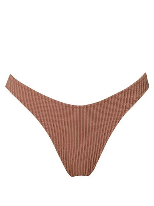 Bikini Set With Light Padding Brown