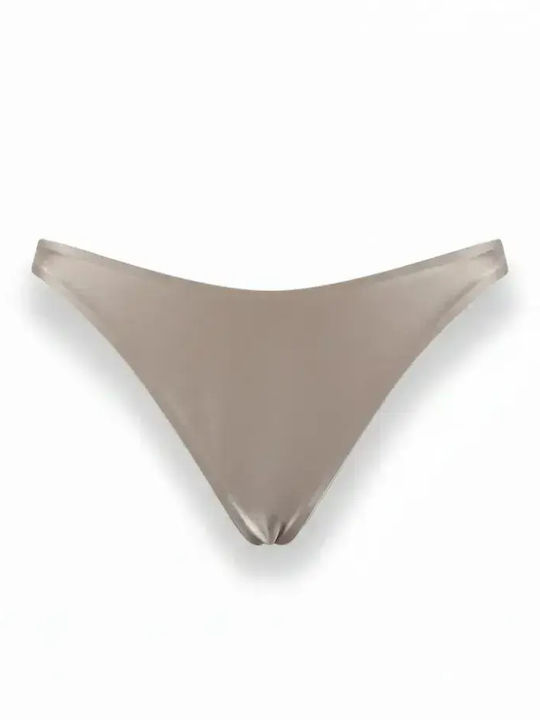 Set Bikini Τριγωνάκι & Brazil Ροζ Gold
