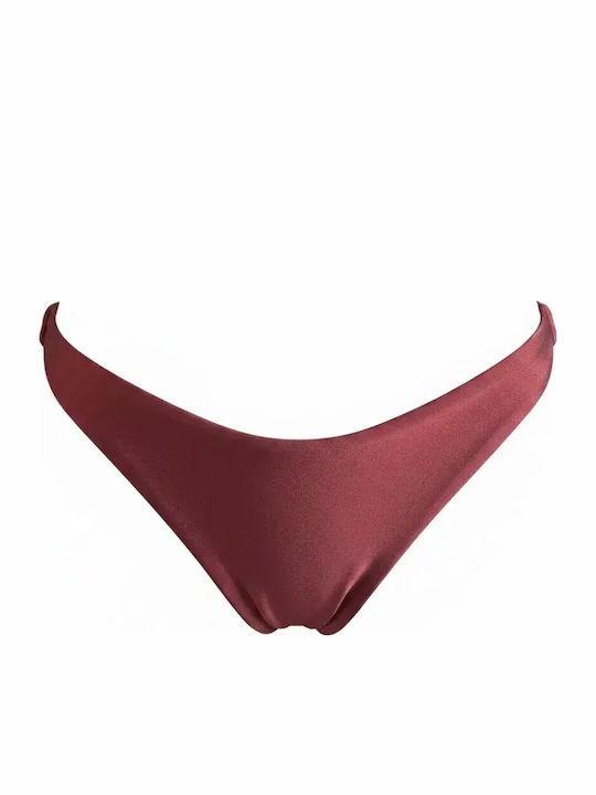 Set Bikini Triangle & Brazil Burgundy MB3225.Bordeaux