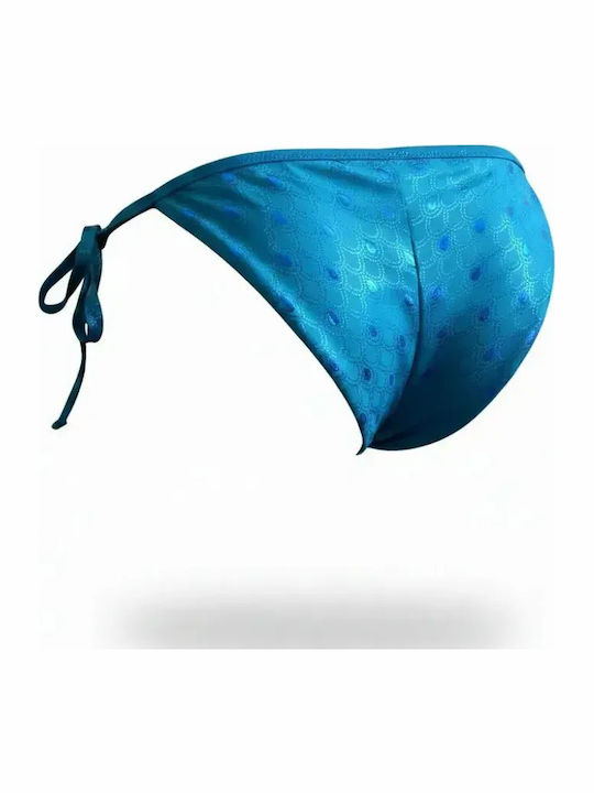 Set Bikini Triunghi & Brazilia Albastru
