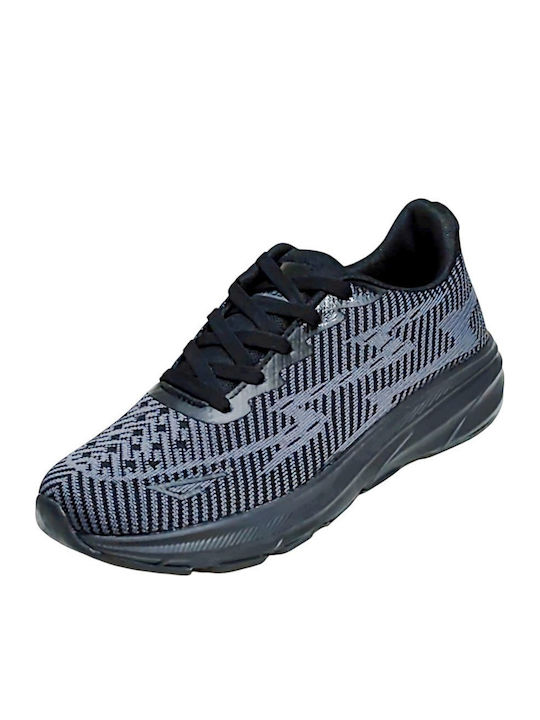 Männer Sneakers Schwarz PE-40A-Schwarz