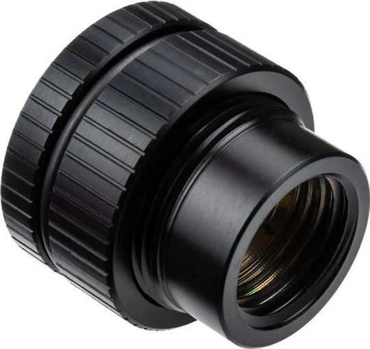 Ekwb Panel-mounted Adapter Fitting Ek-quantum Torque Pass-through G1/4 Female-Female Black Fittings