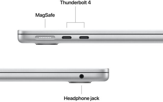 Apple MacBook Air 15.3" IPS Retina Display (M5-10-Core/16GB/1TB SSD/10-Core GPU) Silver (US Keyboard)
