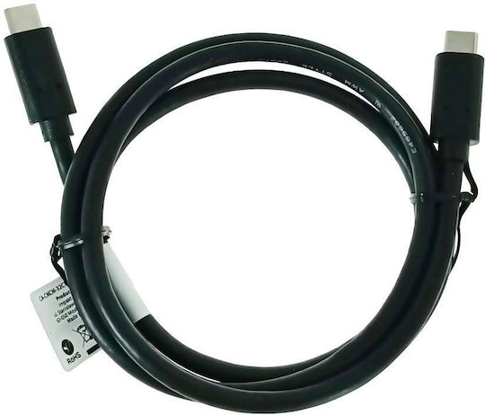 Lanberg USB 3.2 Video Cable USB-C male - USB-C 100W PD Μαύρο 1m CA-CMCM-32CU-0010-BK
