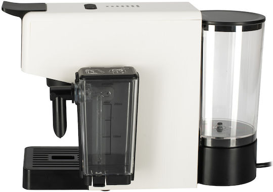 Adler Αυτόματη Μηχανή Espresso 1400W Πίεσης 20bar για Cappuccino Λευκή AD 4391