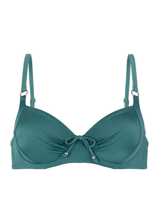 Fiji Eco Bikinioberteile Mit Polsterung Grün