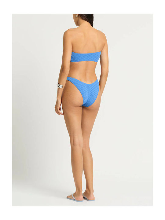 Strapless Bikini Top Μπλε