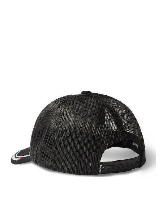 Huf Diamond Plate Trucker Hat Cap Black Ht00999-black