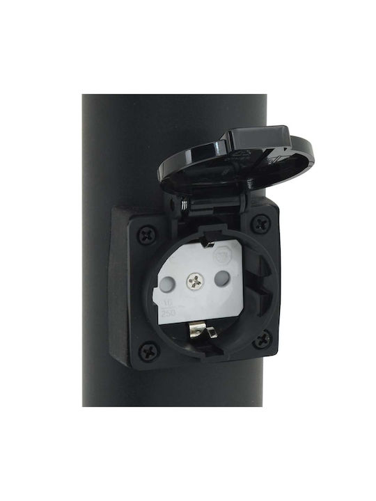 vidaXL Φωτιστικό Κολωνάκι Εξωτερικού Χώρου 40W IP44 για Ντουί E27 Μαύρο