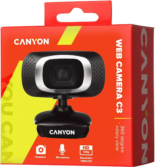 Canyon CNE-CWC3N HD 720p Web Camera