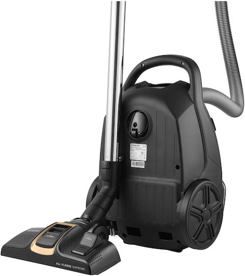 Sencor SVC 8330BK Ηλεκτρική Σκούπα 800W με Σακούλα 3lt Μαύρη