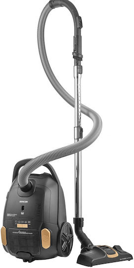 Sencor SVC 8330BK Ηλεκτρική Σκούπα 800W με Σακούλα 3lt Μαύρη