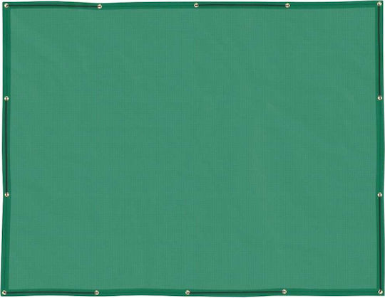 vidaXL Car Luggage Straps Net 220x15cm Green