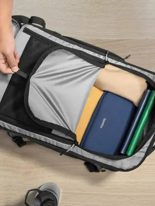 tomtoc Τσάντα Πλάτης για Laptop 17" σε Μαύρο χρώμα Navigator-T67