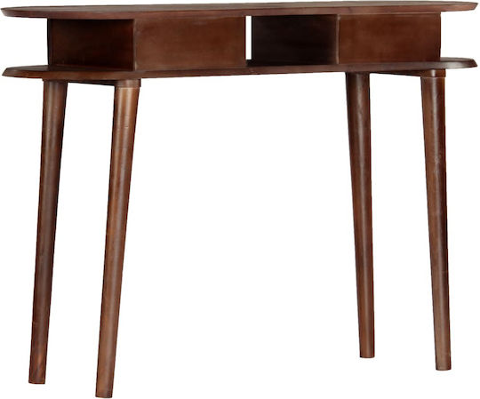 Console Table Solid Acacia Wood L110xW35xH76cm