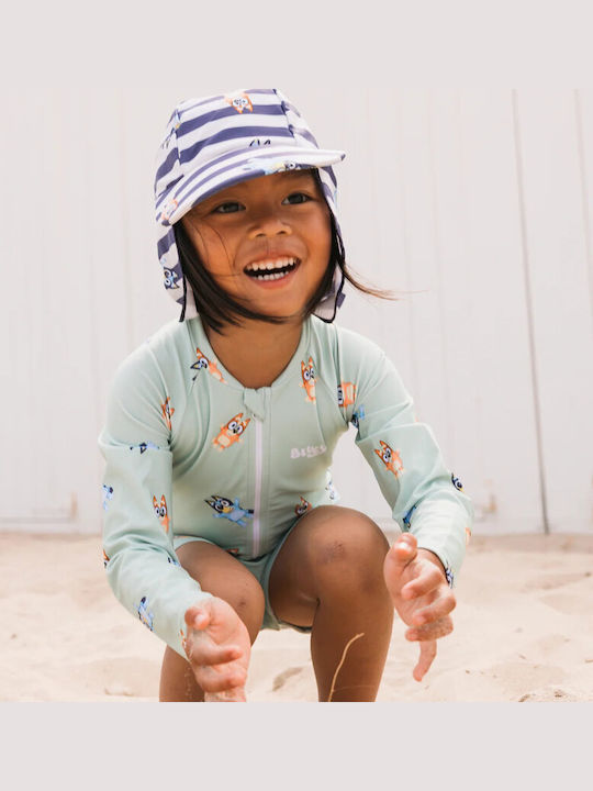 Swim Essentials Παιδικό Μαγιό Ολόσωμο με Μακρύ Μανίκι Bluey