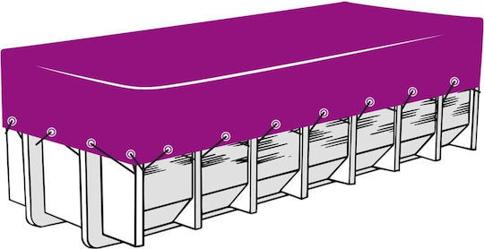 vidaXL Δίχτυ Αποσκευών Αυτοκινήτου 600x30cm Πράσινο